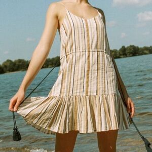 Voloshin x Mom Edit Organic Tiered Flounce Dress